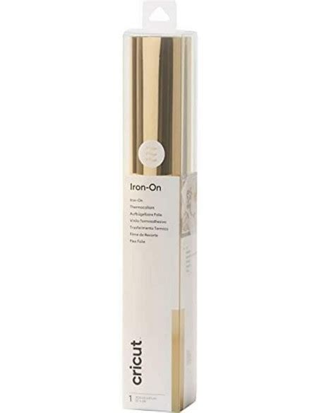 Cricut Foil Iron-On 30X60cm (Violet); 1 roll 30 cm x 60 cm (12 in. x 24 in.) Foil Iron-on; Ideal for custom fashion and accessories, bags, pillows, party and home décor, and more; Use with all Cricut® cutting machines